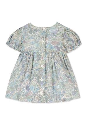 Green and blue cotton dress TARTINE ET CHOCOLAT KIDS | TY3001050